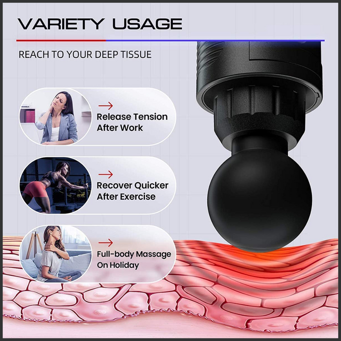 Unlocking the Power of Percussive Massage Guns: Your Ultimate Guide to Stress Relief and Wellness at Home