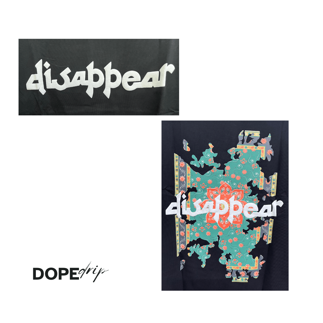 Disapper Addition Drop Shoulder Tshirt