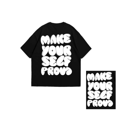 Make your Self Love Drop Shoulder Tshirt