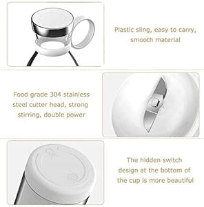 Rechargeable Hand Juicer, Fruit Juices Mixer Maker (Multicolor)