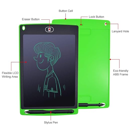 LCD Writing Tablet 8.5 inches Screen Slate for Kids,and Writing pad for Kids