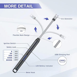 Rechargeable Electric Lighter for Kitchen