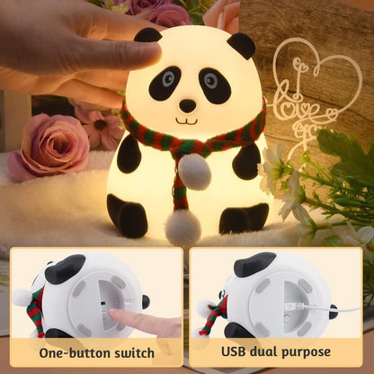 Cute Panda Light Lamp