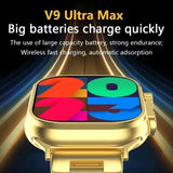 Golden Sport & Health Tracker Smartwatch