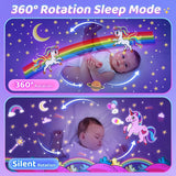 Bunny Night Light Projector, 360° Rotatable
