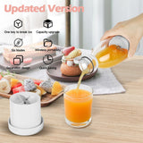Rechargeable Hand Juicer, Fruit Juices Mixer Maker (Multicolor)