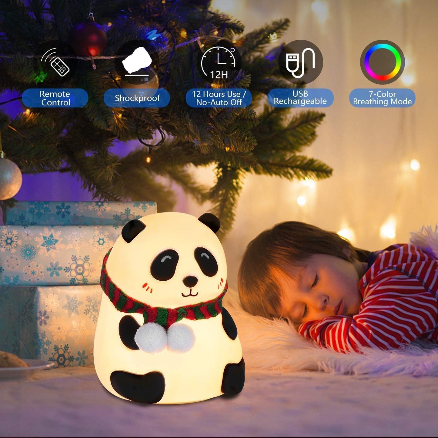 Cute Panda Light Lamp