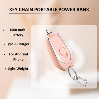 Mini Key Chain Power Bank