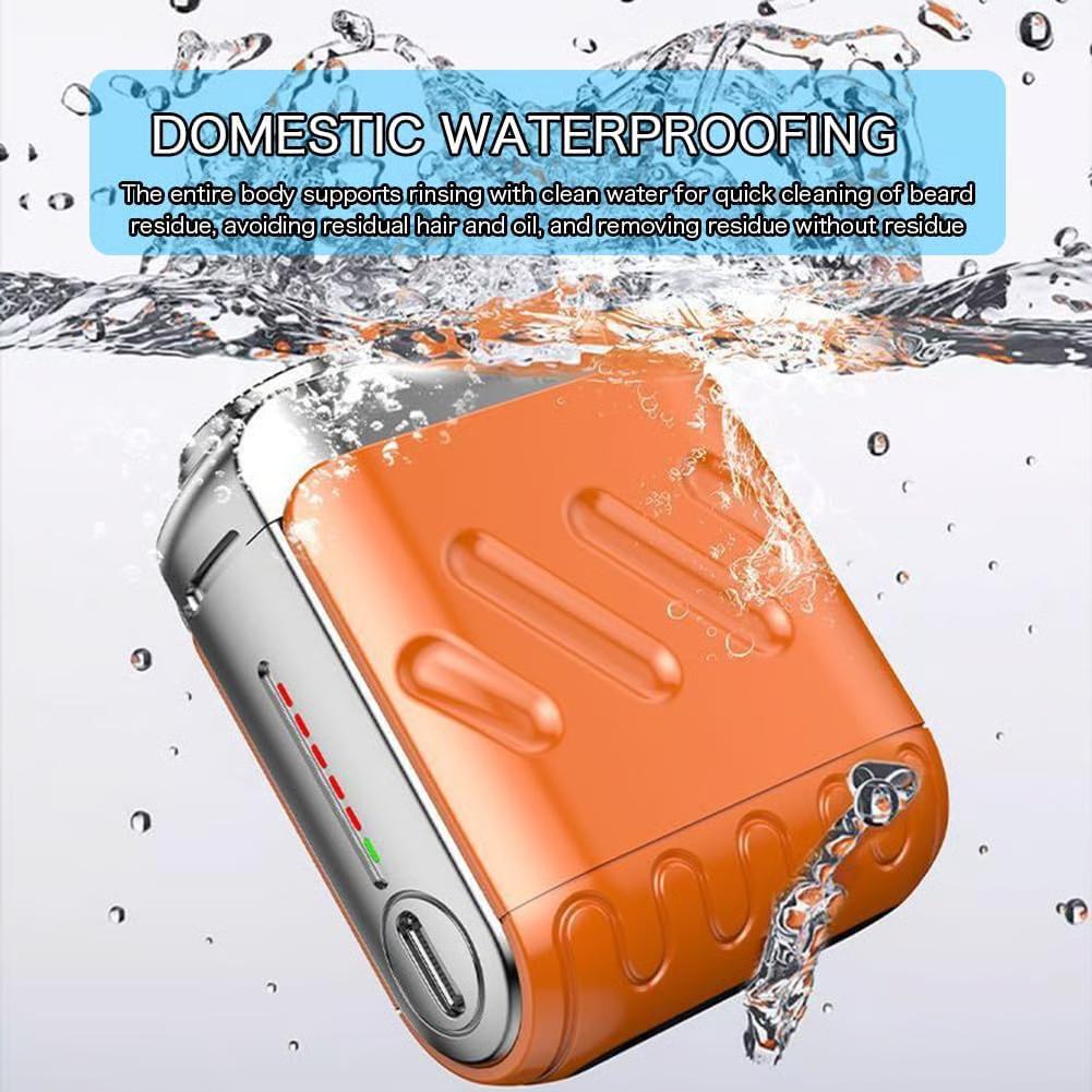 💥Hot Sale🔥Portable Rotary Dual Ring Electric Shaver
