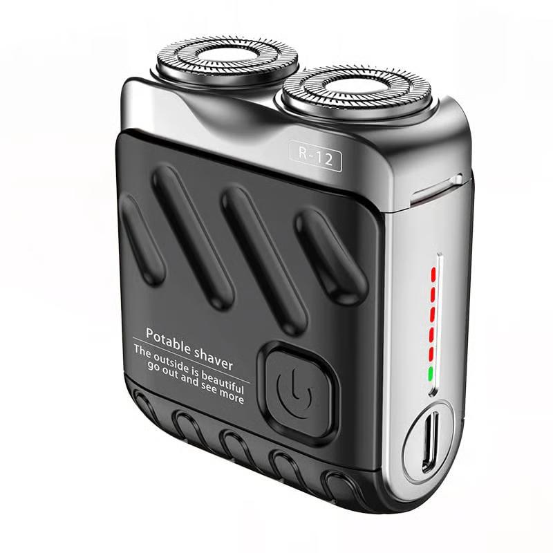 💥Hot Sale🔥Portable Rotary Dual Ring Electric Shaver